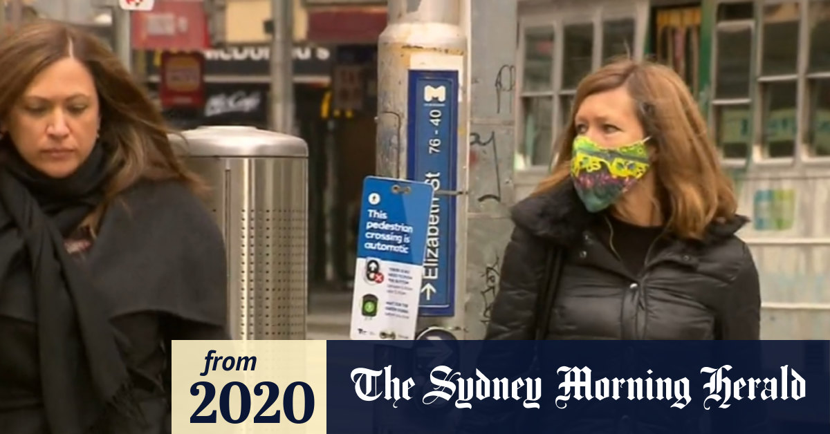 Video Coronavirus Masks to mandatory in Melbourne